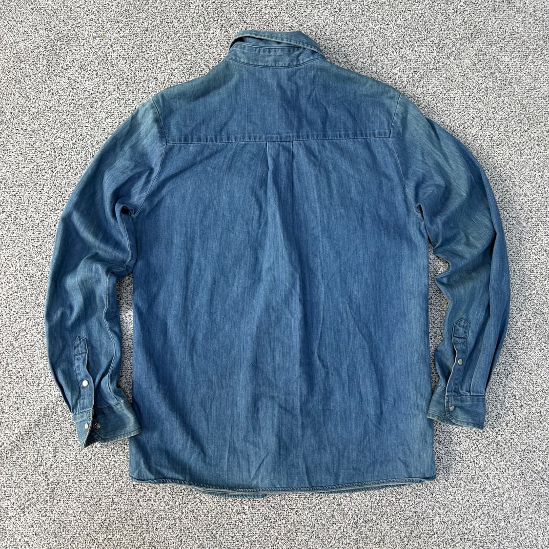 1 마쥬 여성 데님 셔츠 (단추헐거움) 0317J 상품이미지3