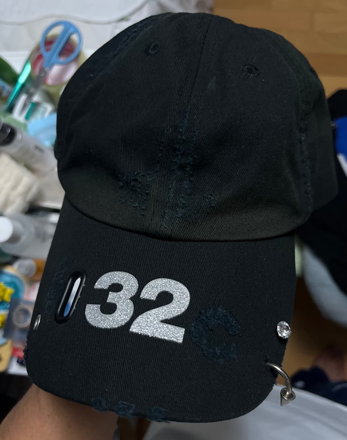 032c 피어싱 볼캡 판매 상품이미지1