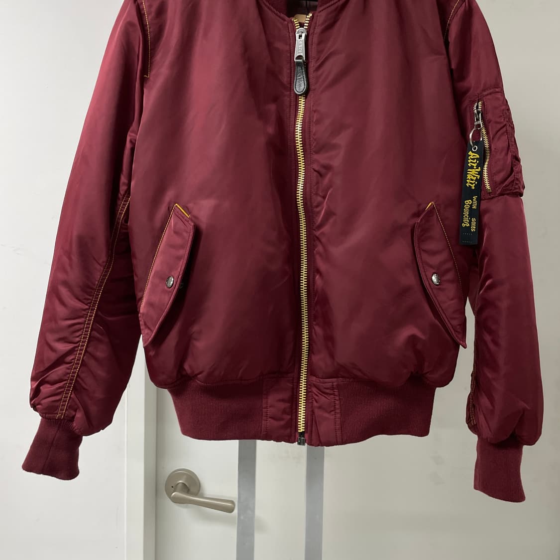 알파인더스트리 닥터마틴 MA-1 항공 자켓 M 상품이미지3