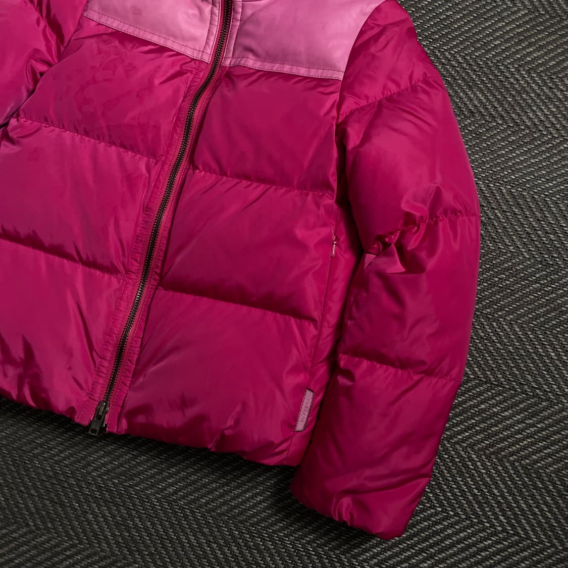 코치 우먼스 다운 푸퍼 크롭 패딩 핑크y 4709 상품이미지3