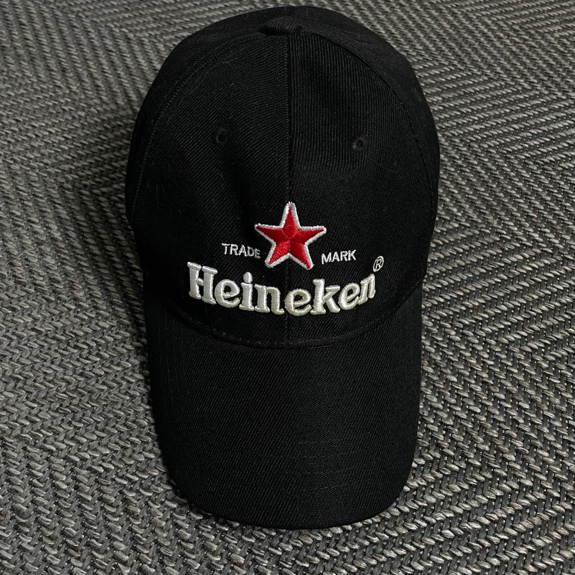 Heineken 자수 빅로고 볼캡 블랙y 4920 상품이미지2