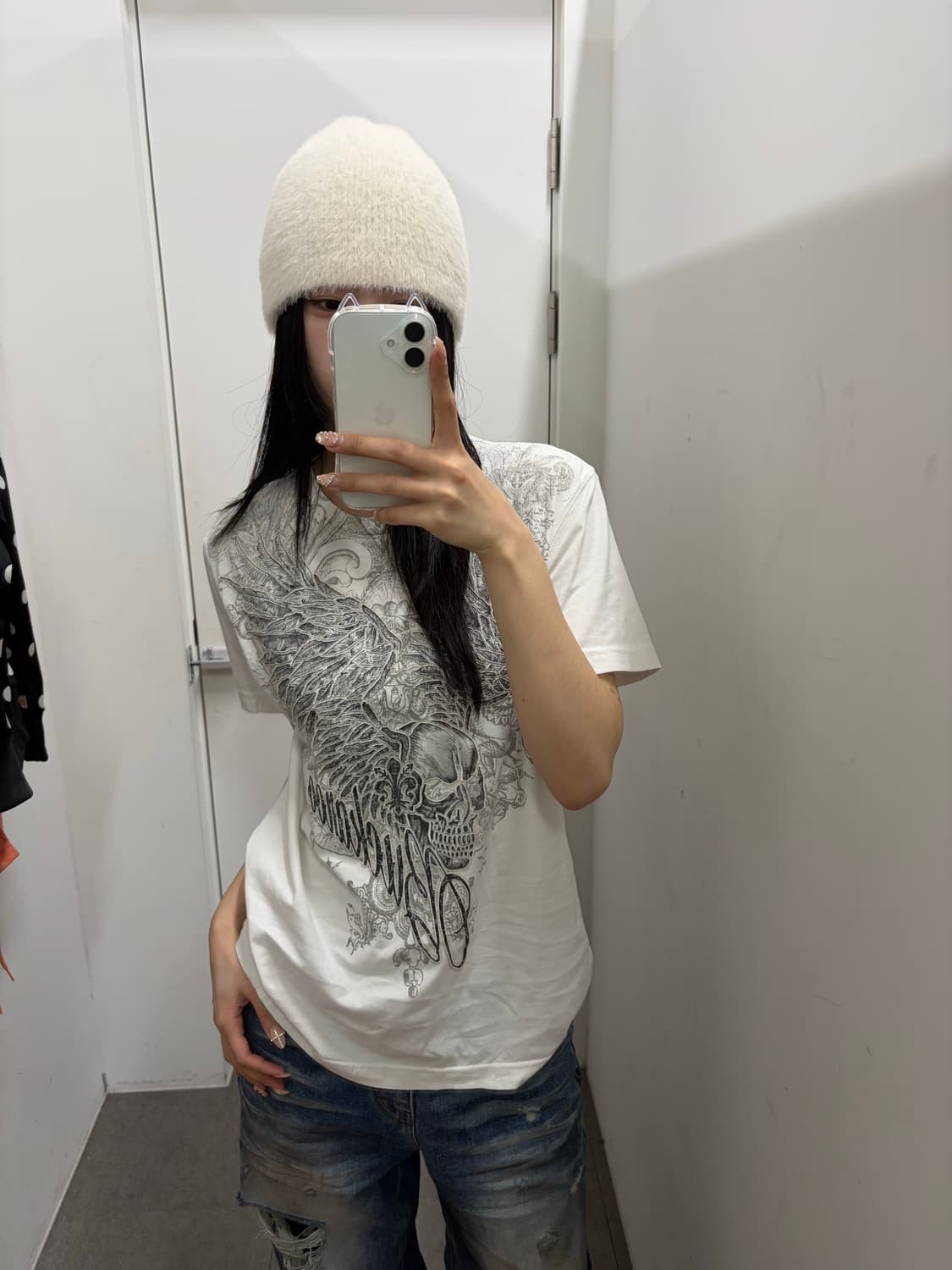 버커루 스컬 프린팅 반팔 상품이미지4