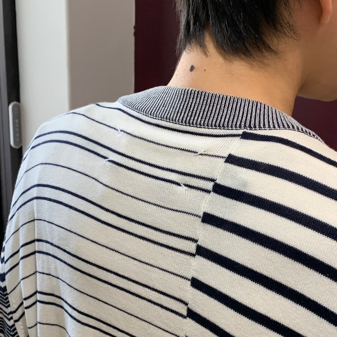 메종 마르지엘라 스티치 엘보 패치 가디건 상품이미지5