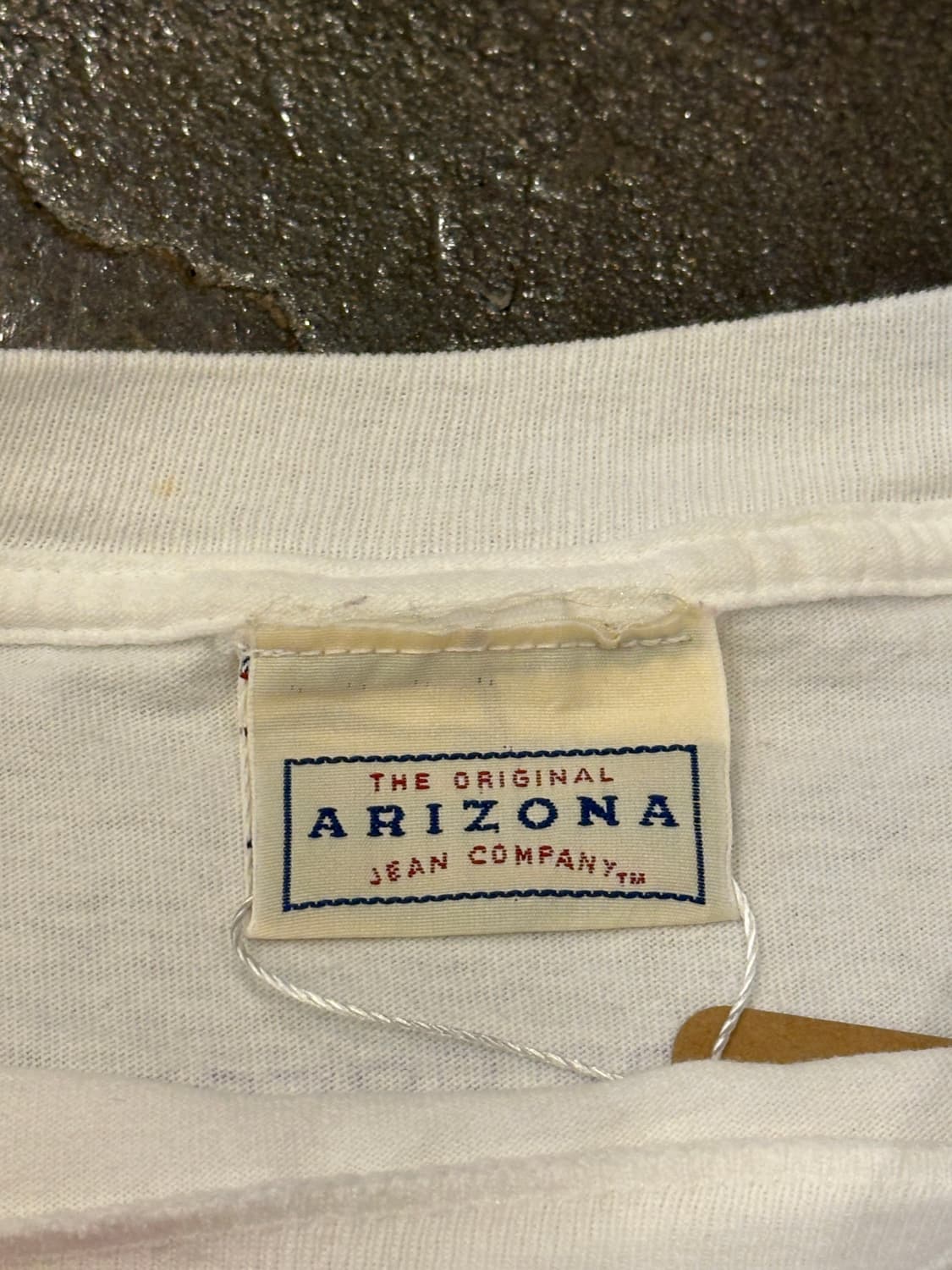 90s ARIZONA USA 빈티지 러닝맨 싱글 스티치 반팔티 L 상품이미지4