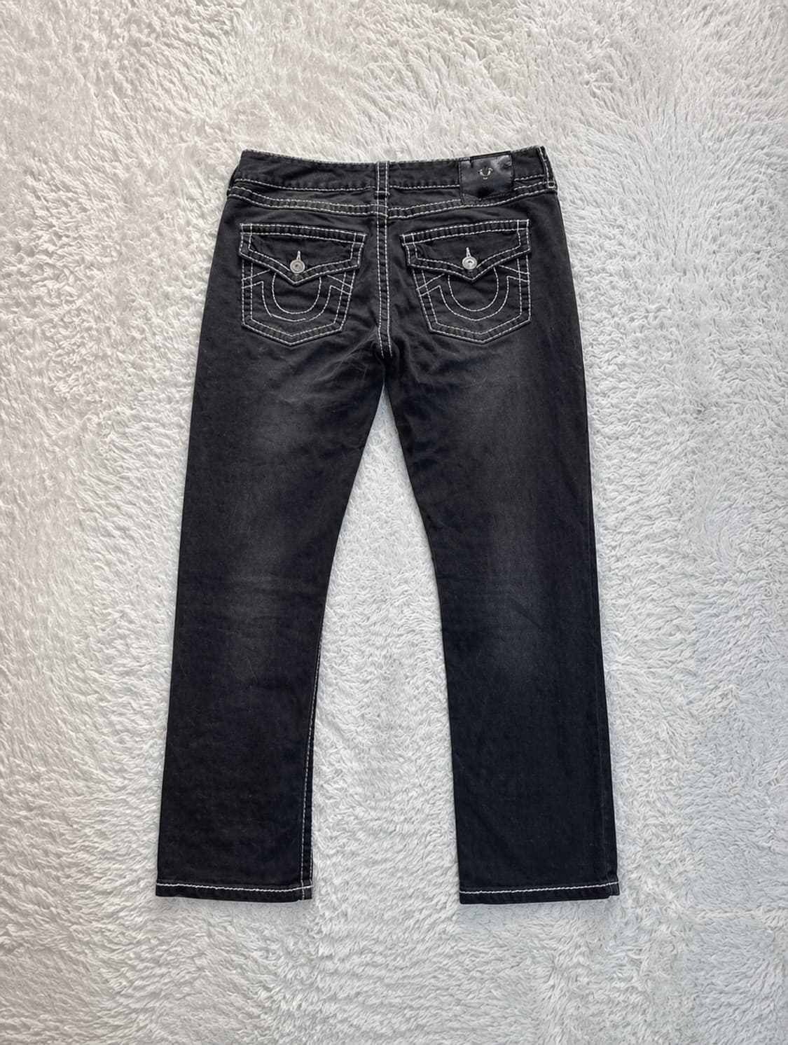 트루릴리전 스티치 데님 블랙 워싱 (32) 상품이미지4