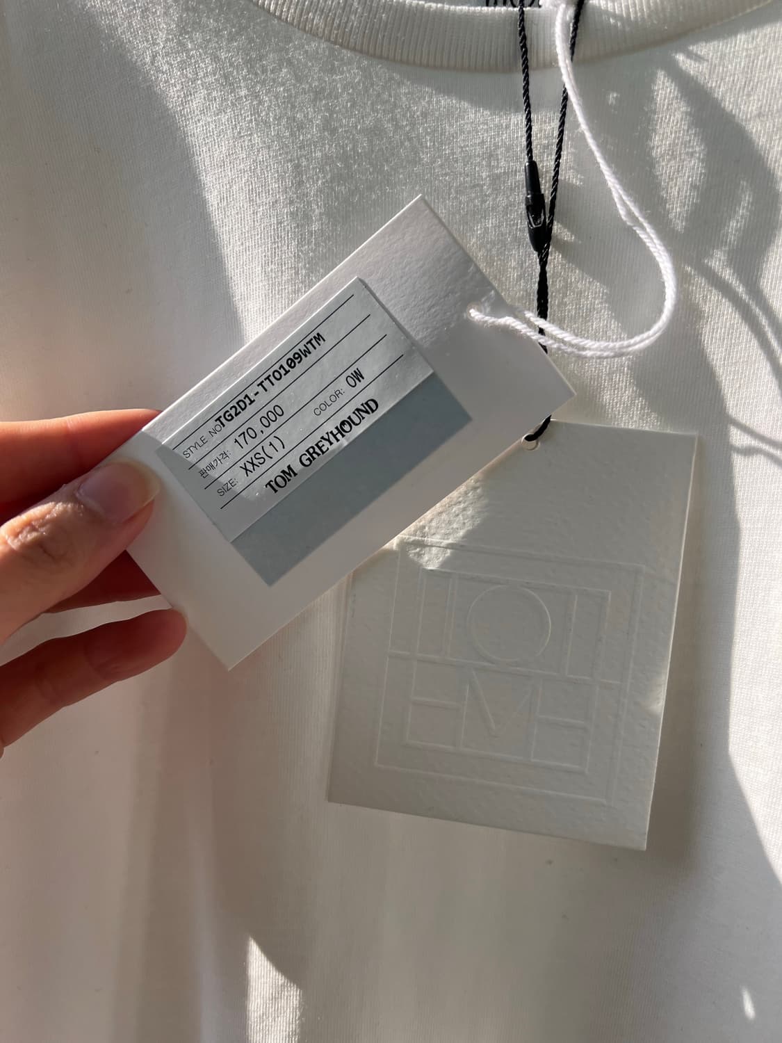 (새상품) toteme 토템 오버핏 티셔츠 상품이미지3