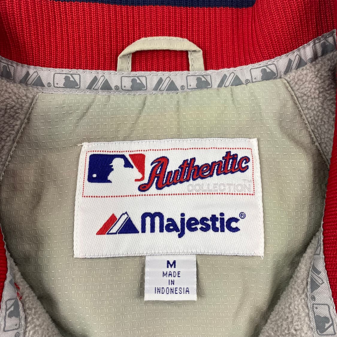 마제스틱 MLB 보스턴 레드 삭스 빅로고 립스탑 자켓 (103) 상품이미지8