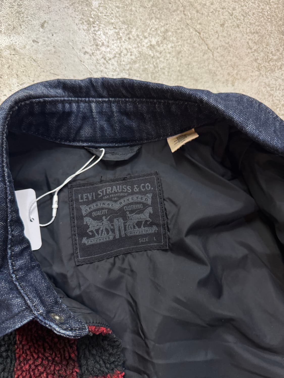 리바이스 쉐르파 셔츠 자켓 상품이미지5