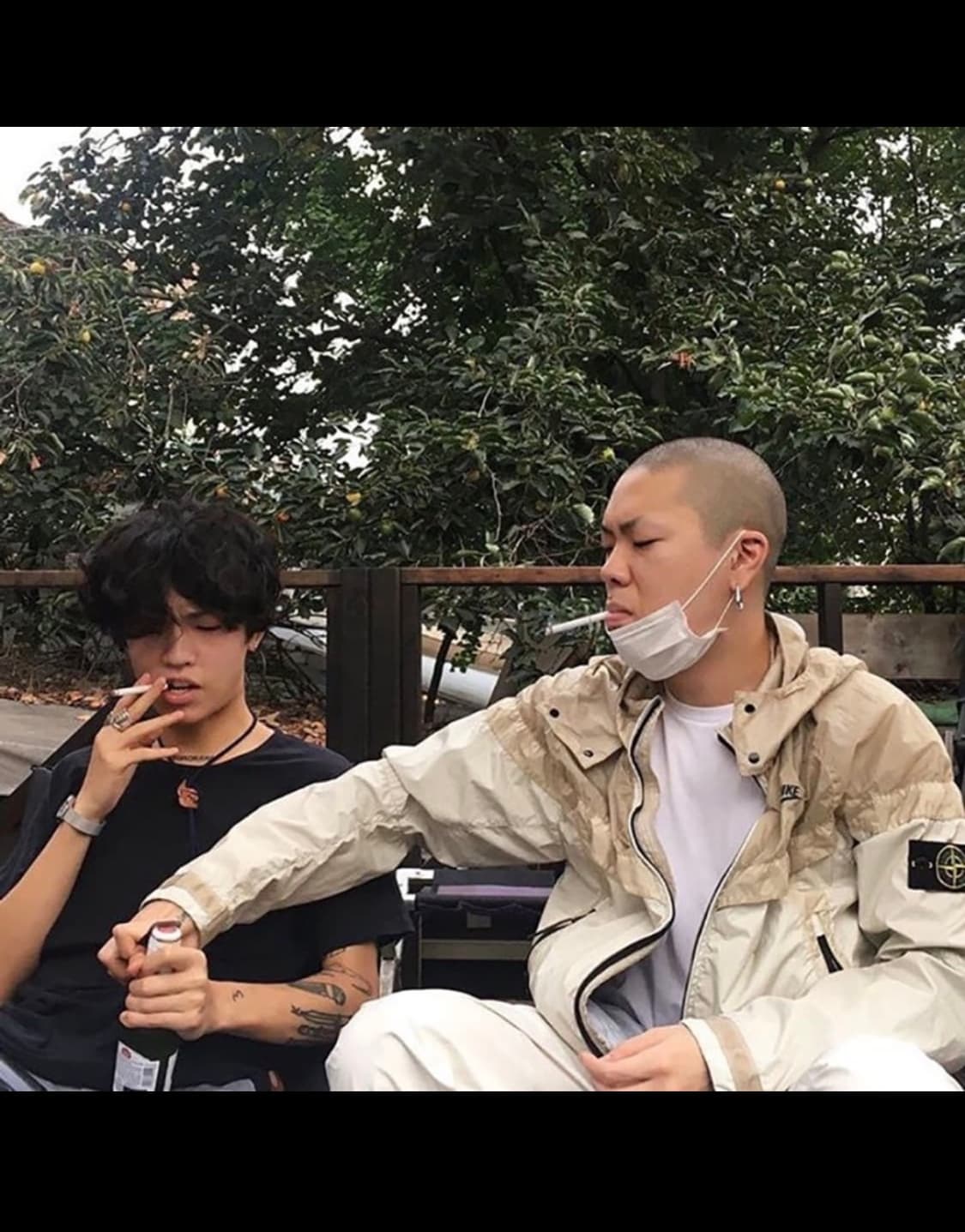 스톤아일랜드 나이키 윈드러너 L 상품이미지1