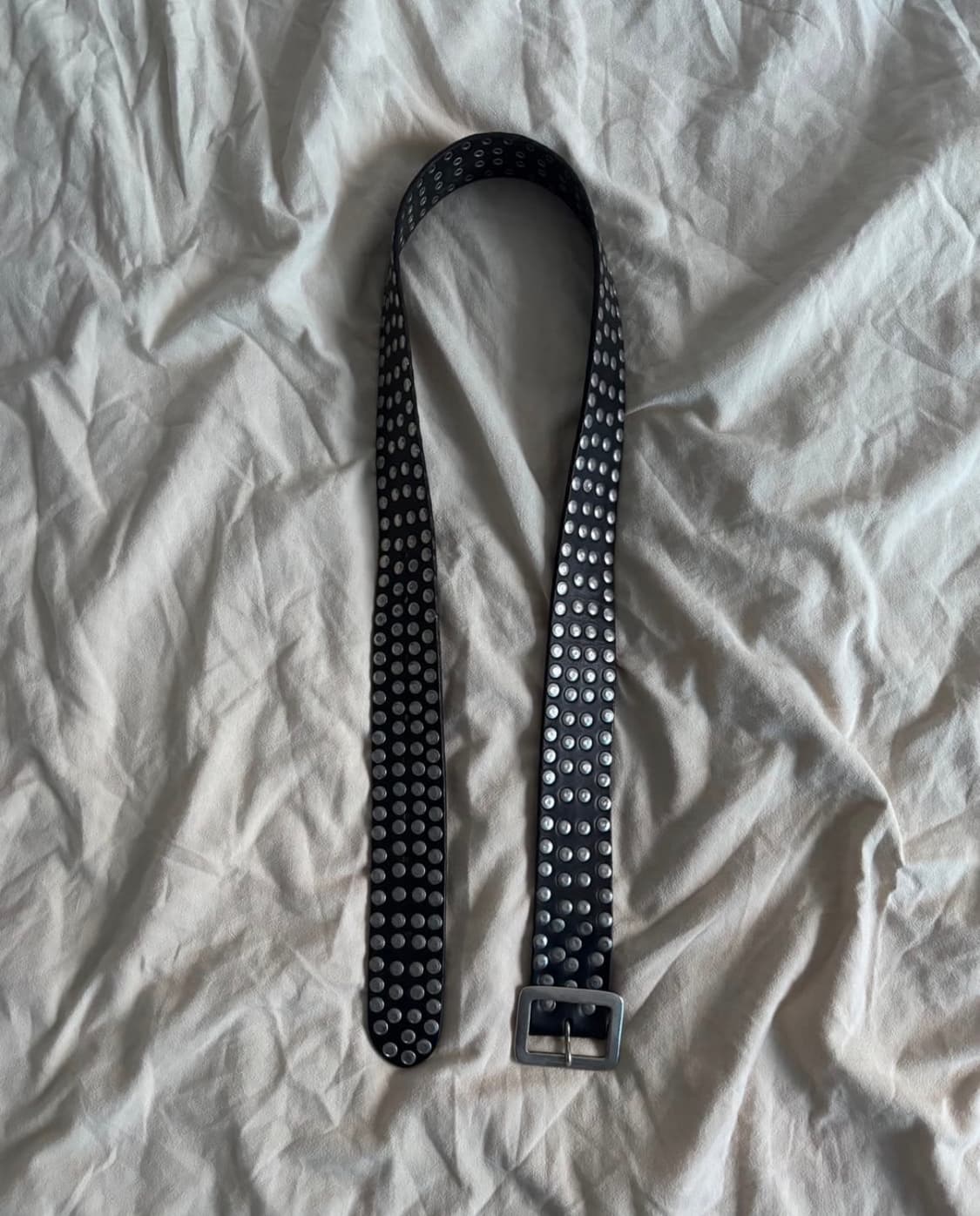 [os] 마르지엘라 ss02 레더 스터드 벨트  상품이미지3