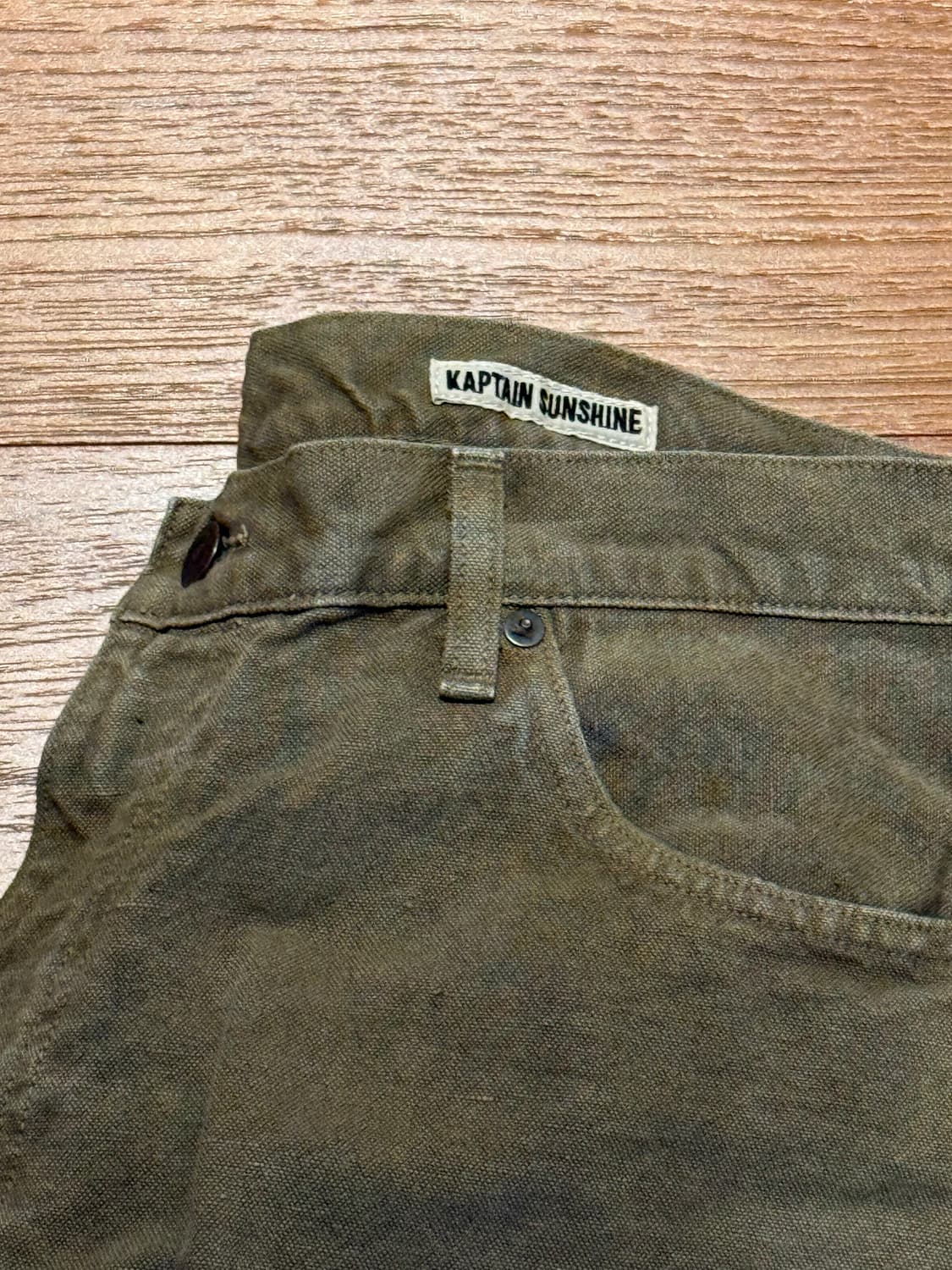 캡틴선샤인 컬러데님팬츠 판매 상품이미지3