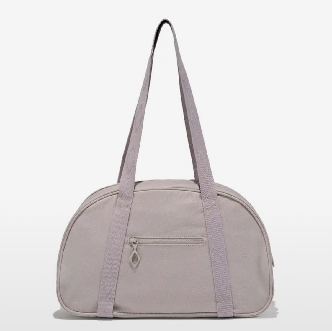 미스치프 RHOMBUS BOWLING BAG_LIGHT PINK GREY 상품이미지2