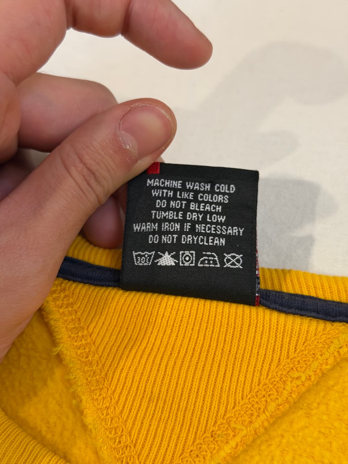 폴로 랄프로렌 폴로진스 성조기 맨투맨 스웻셔츠 옐로우 상품이미지6