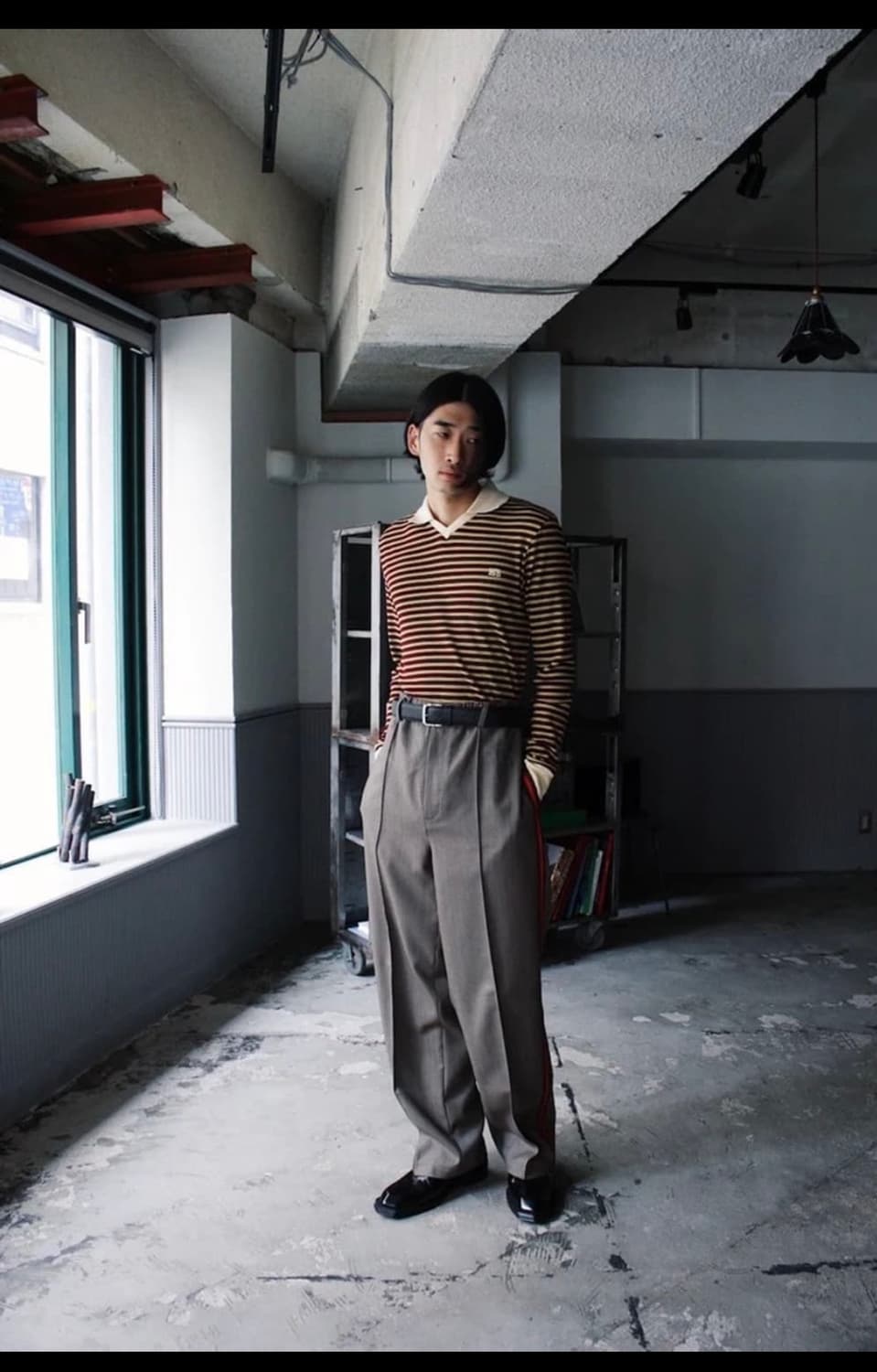 웨일즈보너 22FW 위즈덤 하운드투스 팬츠 상품이미지2