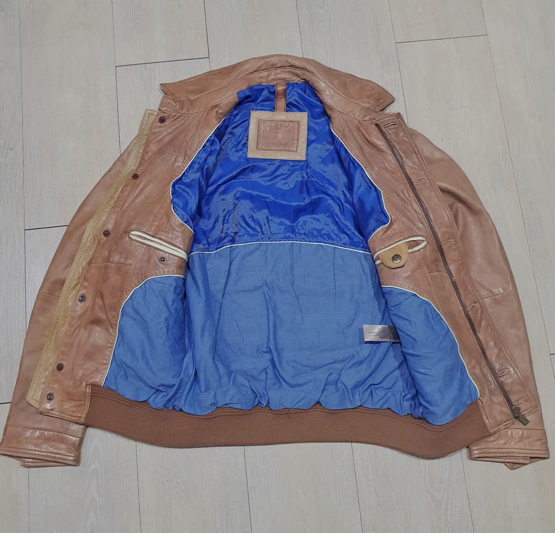 마시모 두띠 A-2 플라이트 자켓 양가죽 m (100) 상품이미지5