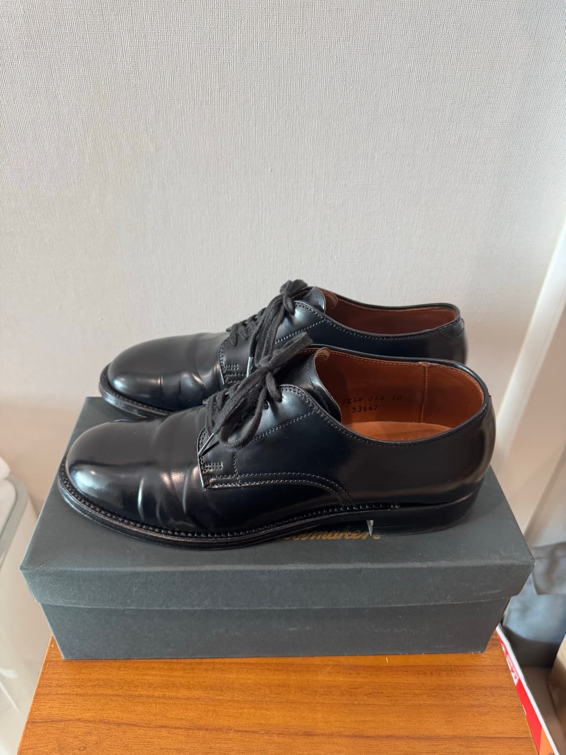 알든 53669 코도반 밀리터리라스트 379x 9901 상위모델 더비슈즈 상품이미지2