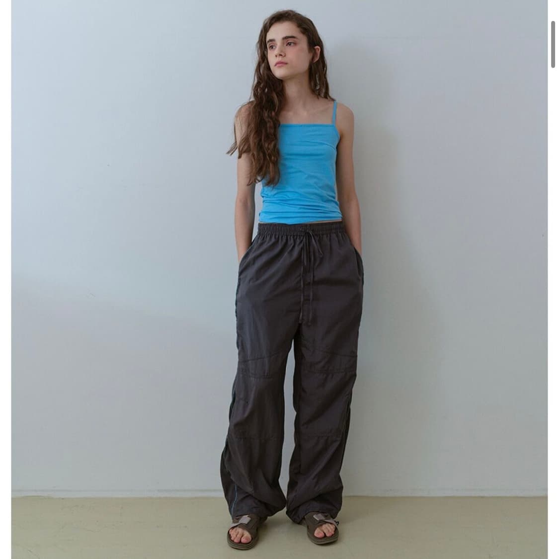 노컨텐츠 Windshield pants _ Charcoal 상품이미지1
