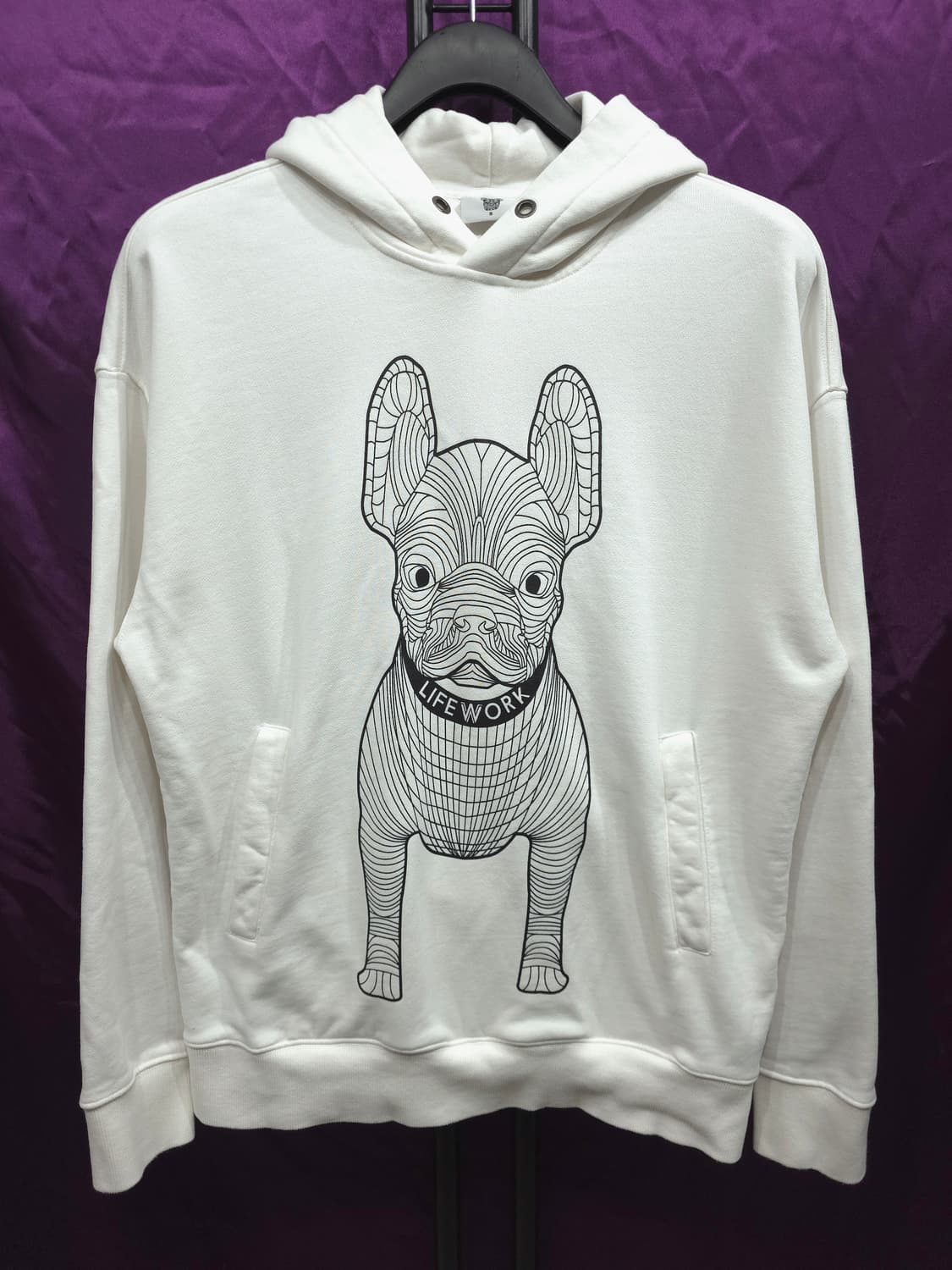 라이프워크 남여공용 빅 라독 오버핏 후드티S(M) 상품이미지2