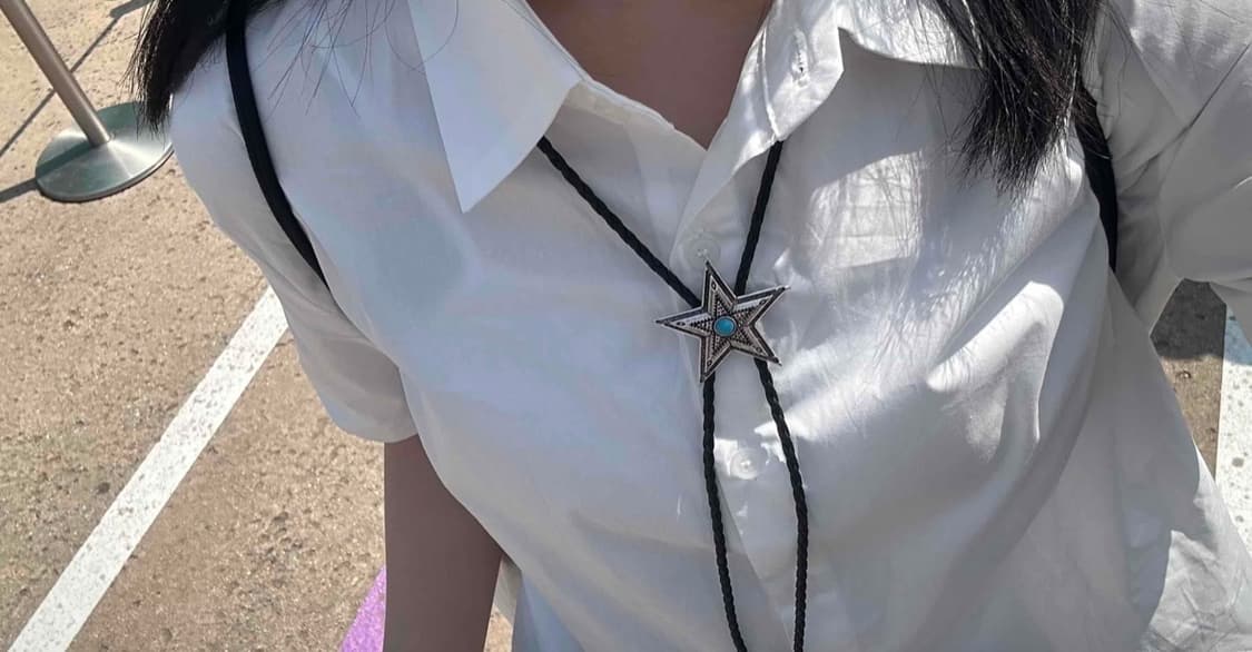 Star western bolo tie 상품이미지3