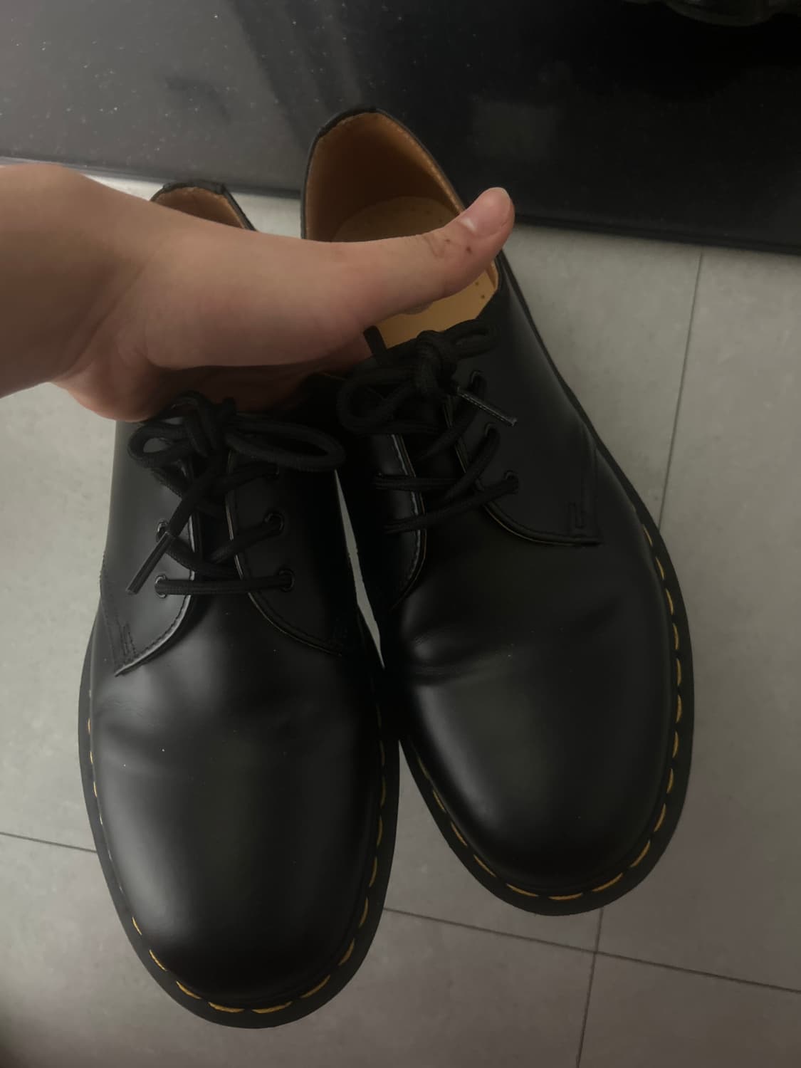 닥터마틴 1461 스무스 블랙 상품이미지3