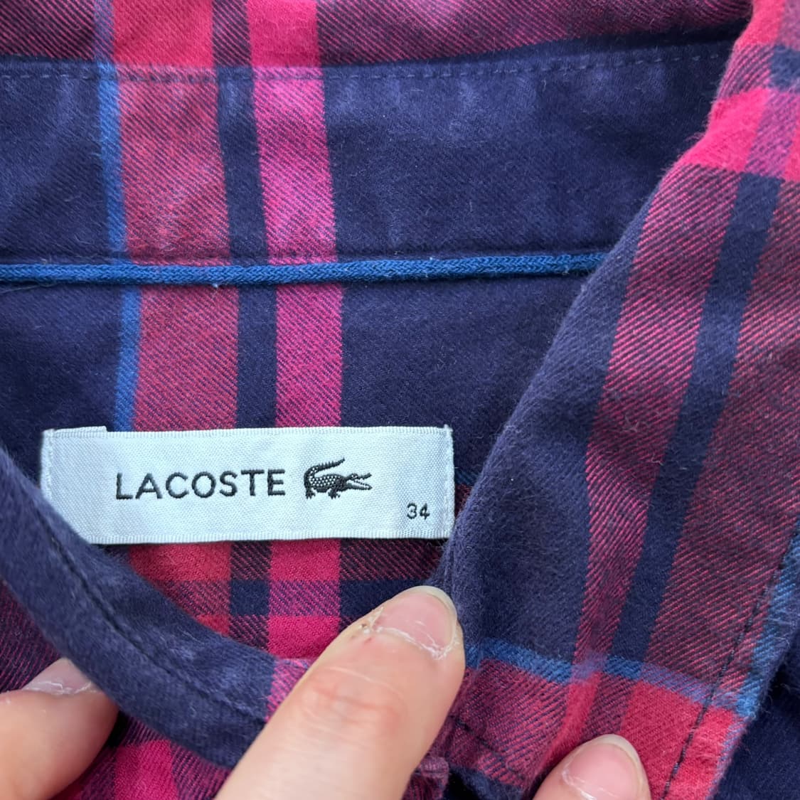 34 라코스테 여성 긴팔 셔츠 0428E 상품이미지3