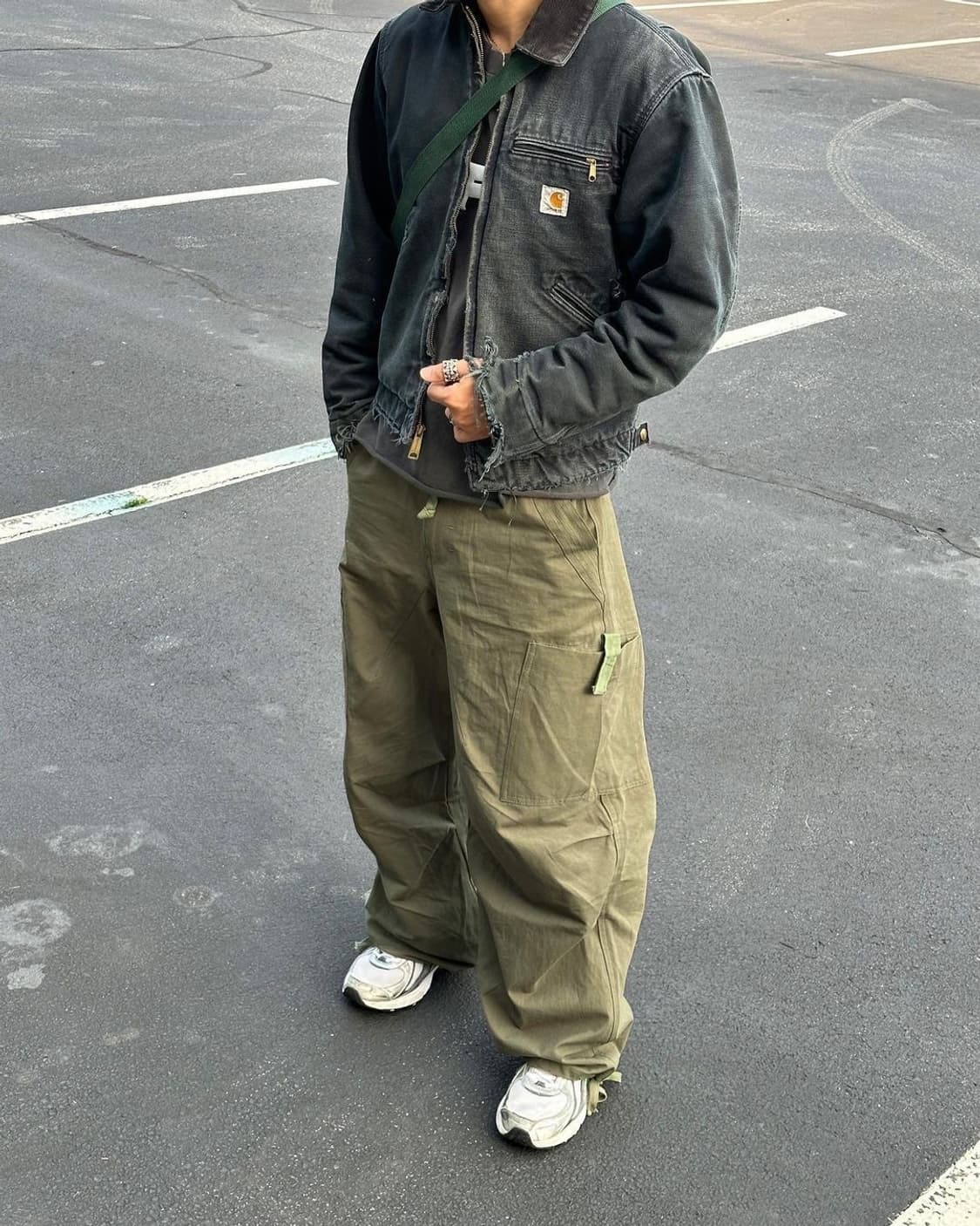 칼하트 블랙 워크 자켓 XL 상품이미지2