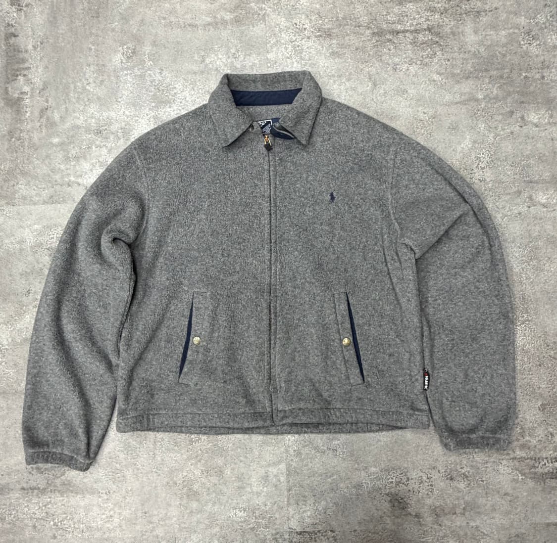 폴로 랄프로렌 그레이 플리스 자켓 상품이미지1