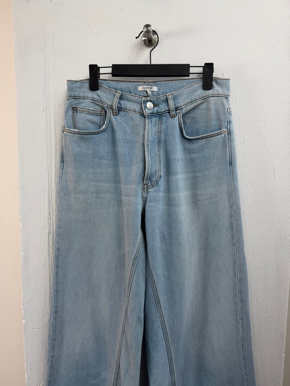 가니 하이웨스트 부츠컷 데님 팬츠  상품이미지3