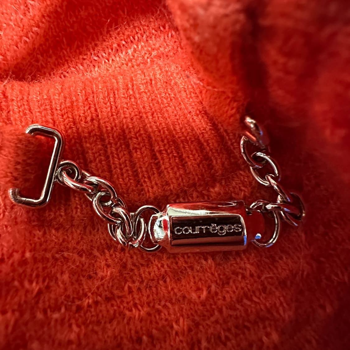 COURREGES kmit onepiece red 상품이미지3