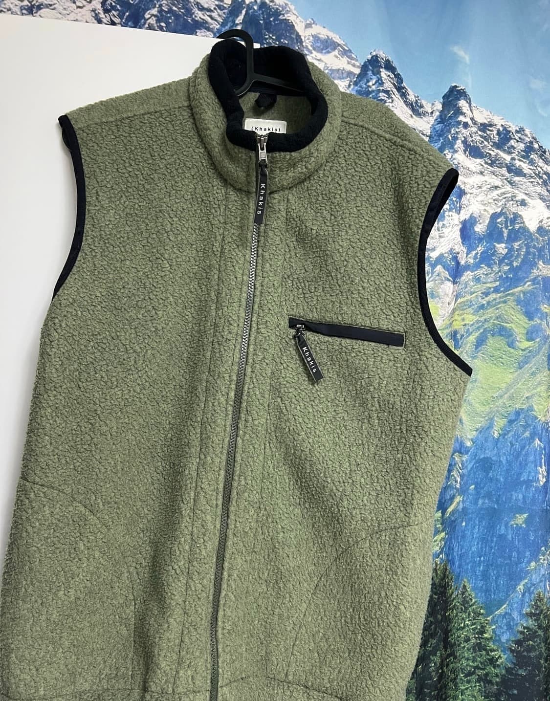 L) 카키스 쉐르파 집업 베스트 상품이미지3