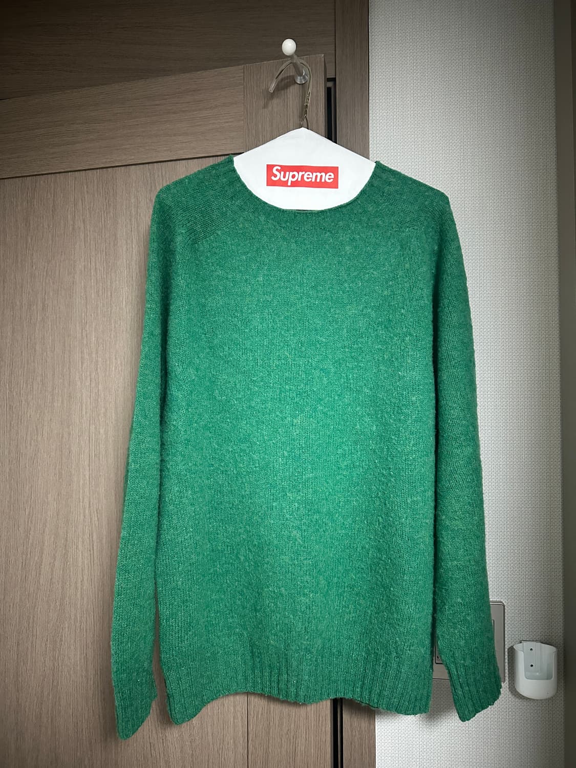 XL 하울린 그린 니트 상품이미지1