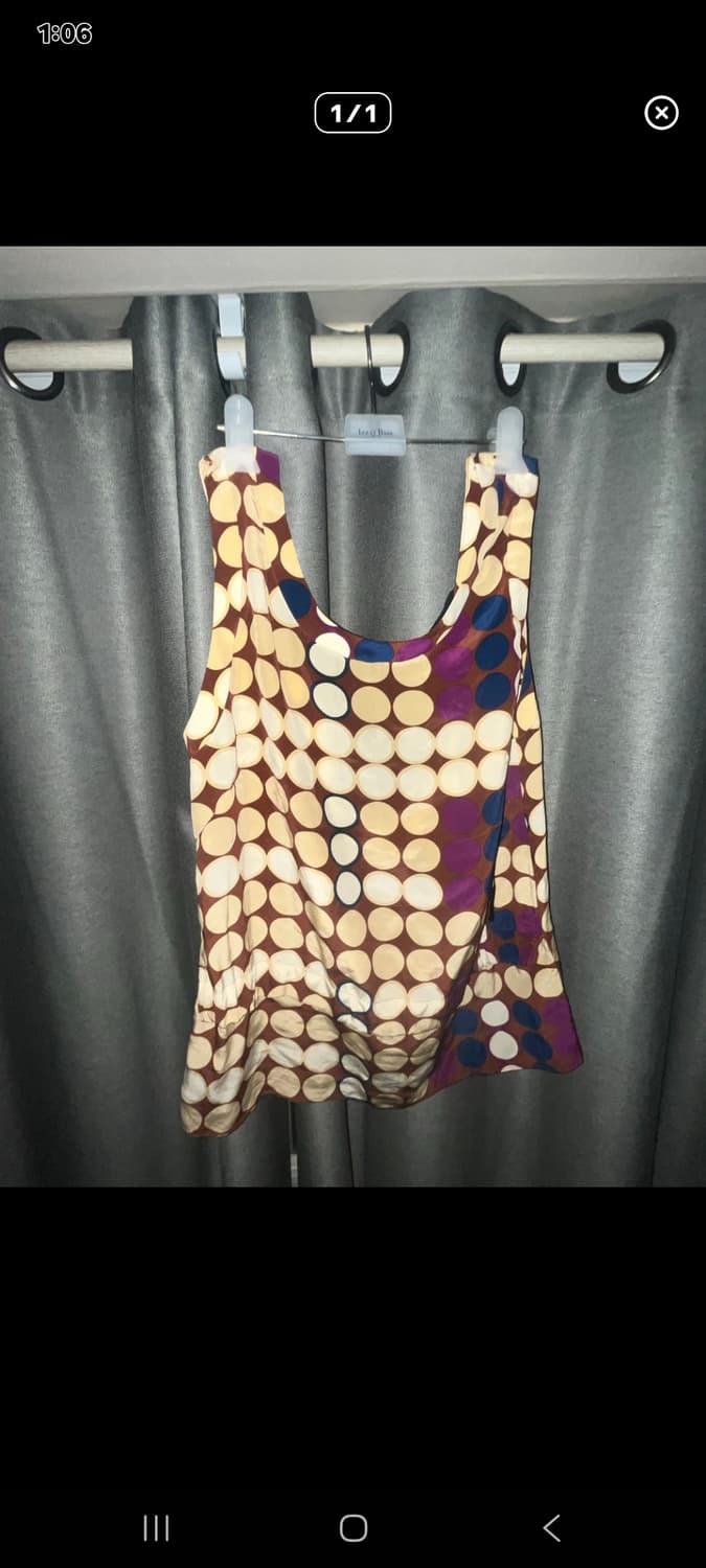 마르니XH&M 콜라보 도트 슬리브 상품이미지1