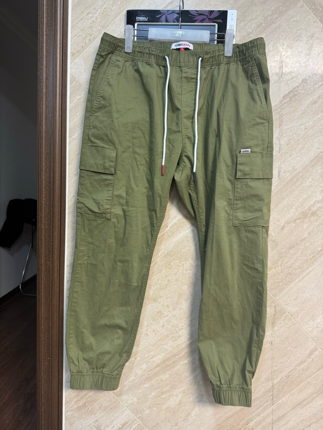[정품] 타미힐피거 올리브 조거팬츠 xl(매장구매가 218000) 상품이미지1