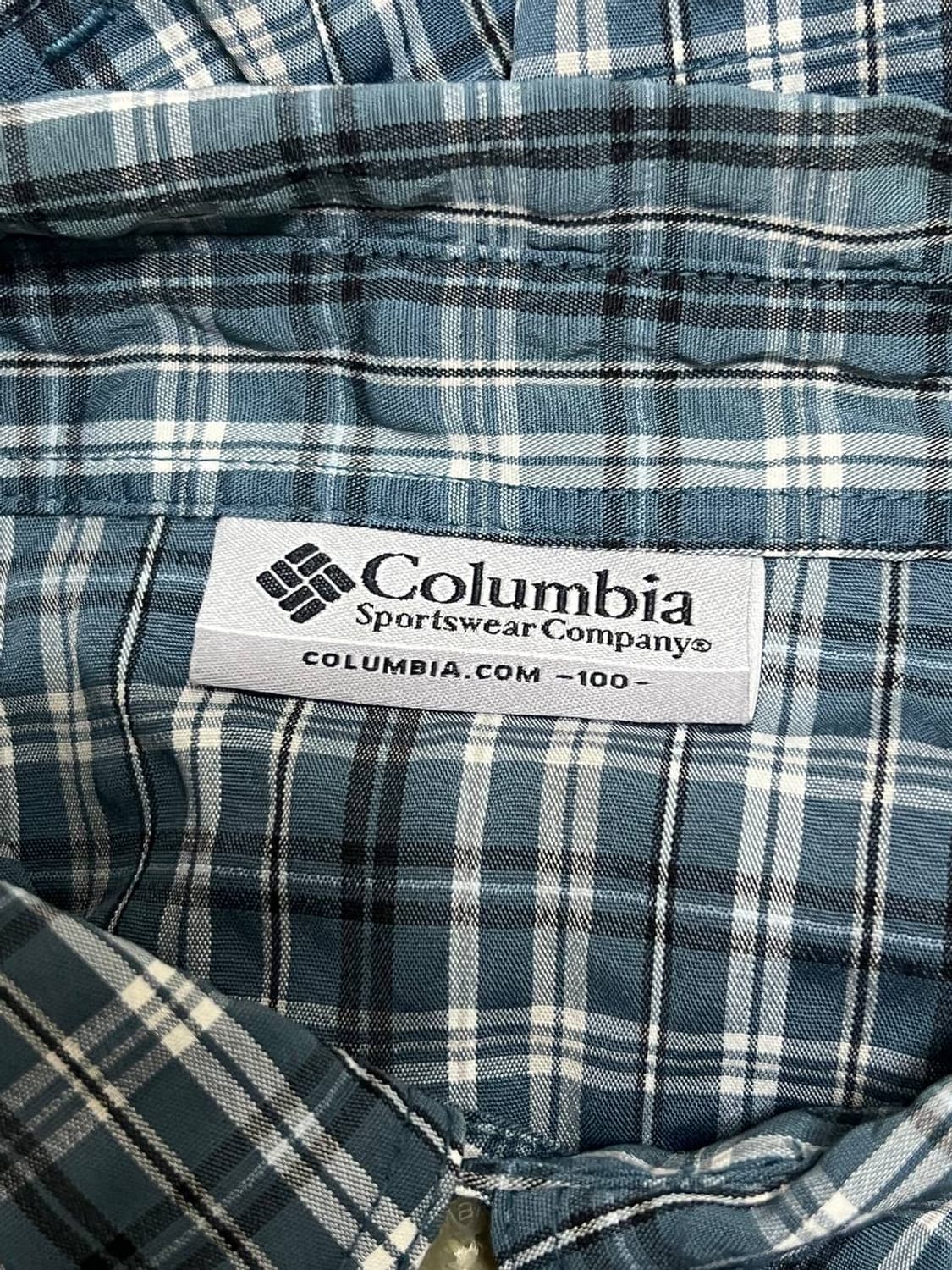 Columbia 콜롬비아 체크 셔츠 상품이미지3
