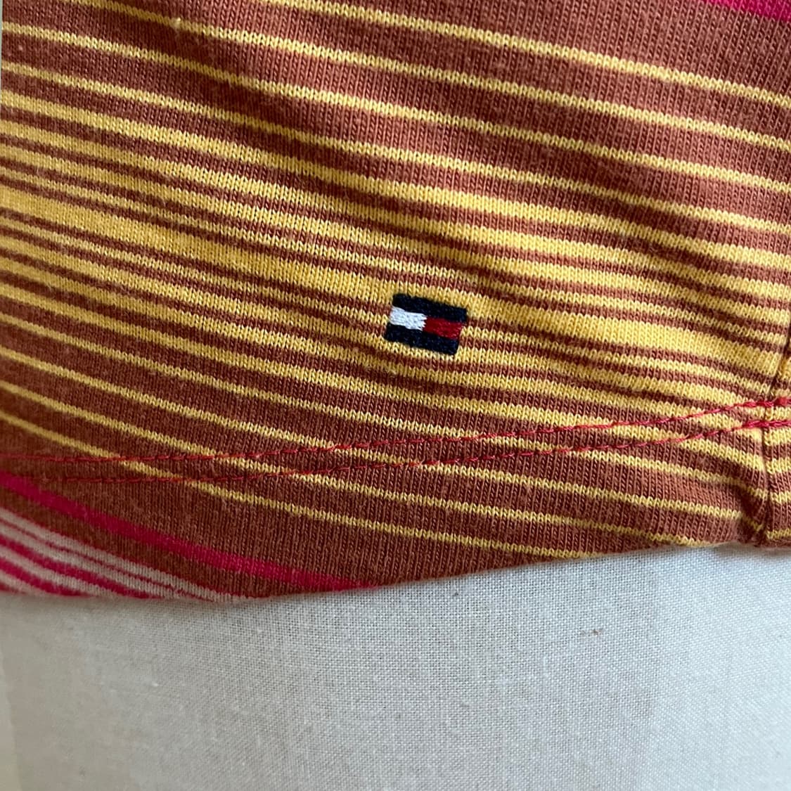 핀터깔 타미힐피거 빈티지 스트라이프 티셔츠 상품이미지6