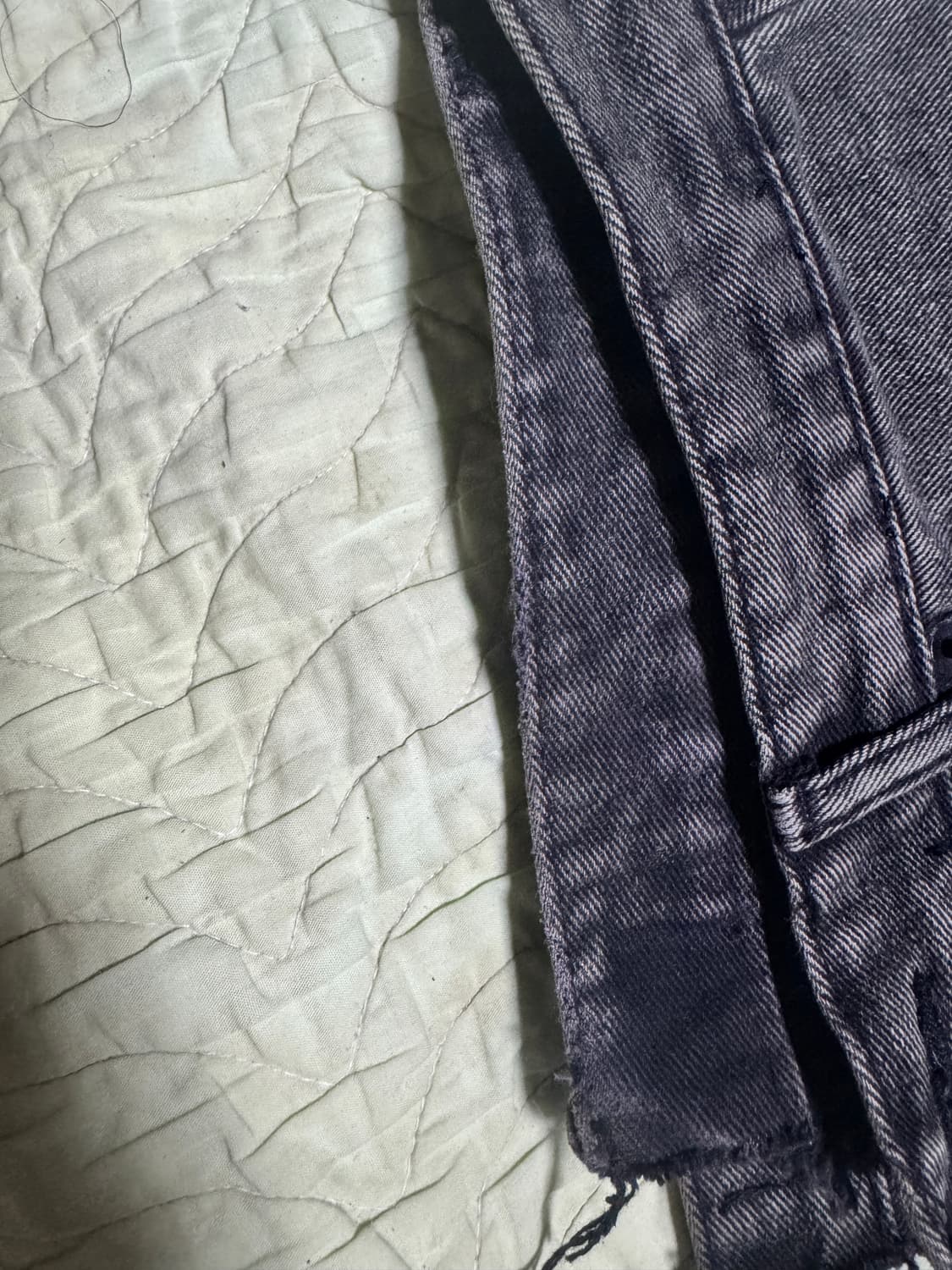 [L] Surgery 써저리 곱창진 BLACK DYED KHAKI 상품이미지4