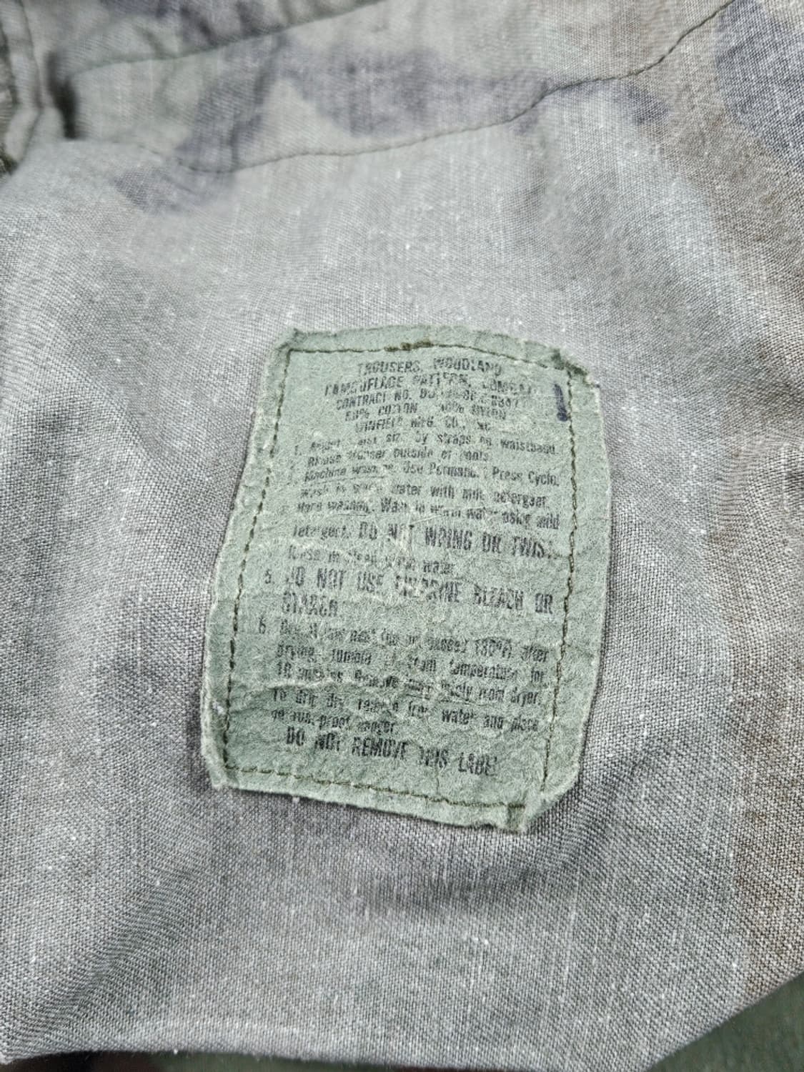 US ARMY 밀리터리 우드랜드 카모팬츠 (31to 35in)/ 9275 상품이미지8