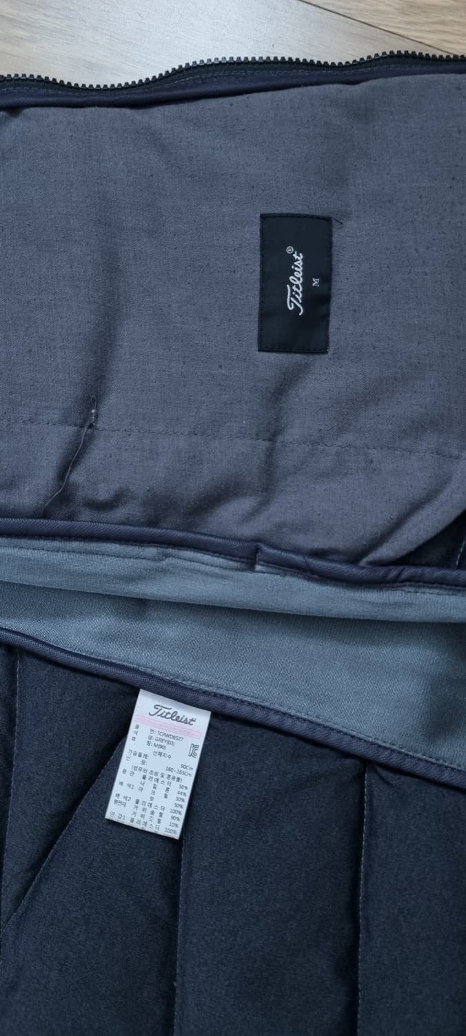 타이틀리스트 구스 패딩 롱 베스트 M _ 여성 상품이미지9