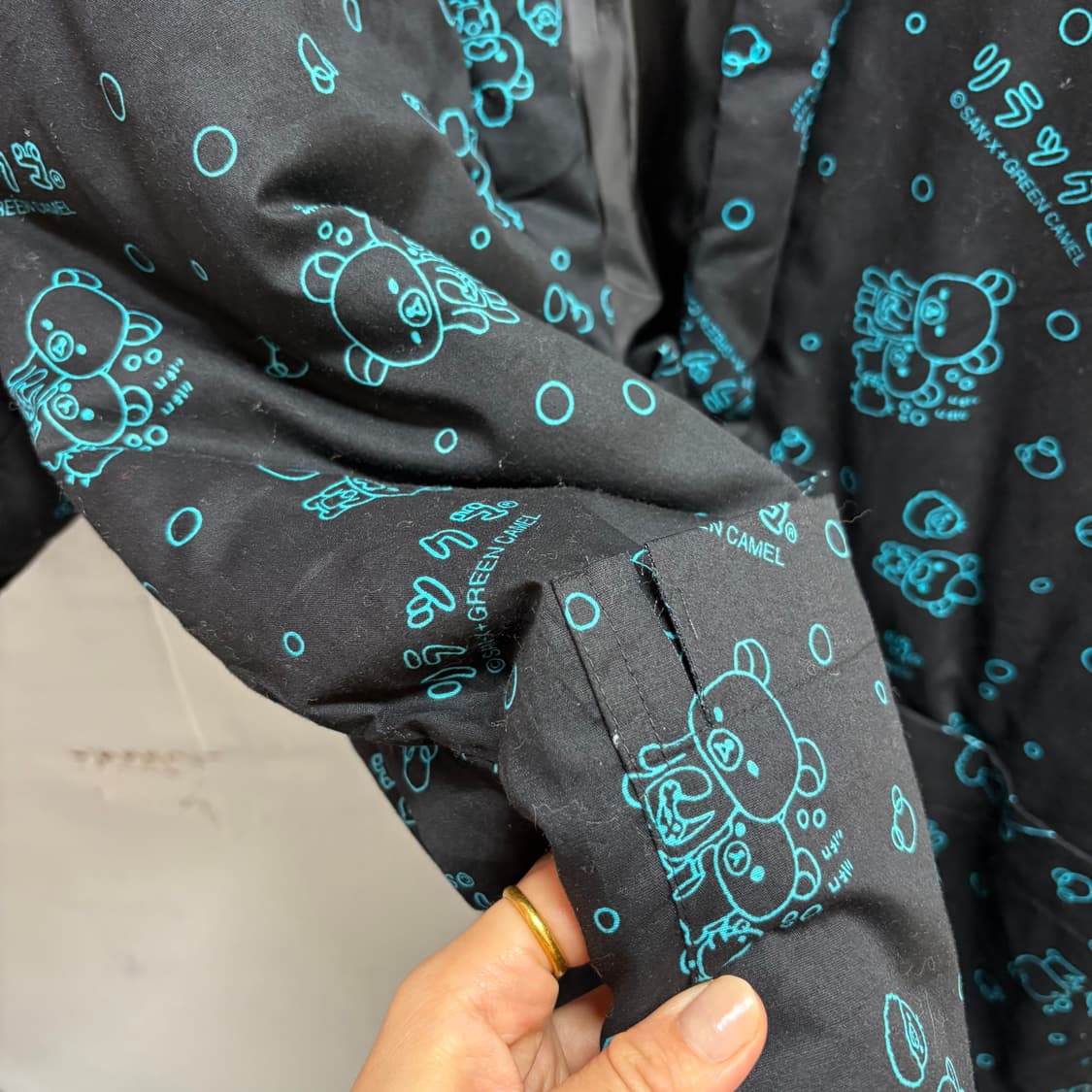 san-x 고전 리락쿠마 패딩 진베이 점퍼 유카타 상품이미지3