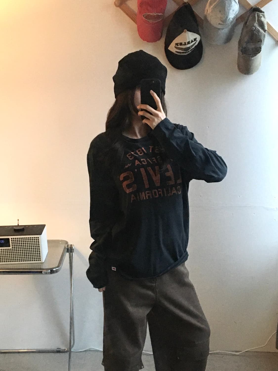 리바이스 스펠로고 롱슬리브 상품이미지2