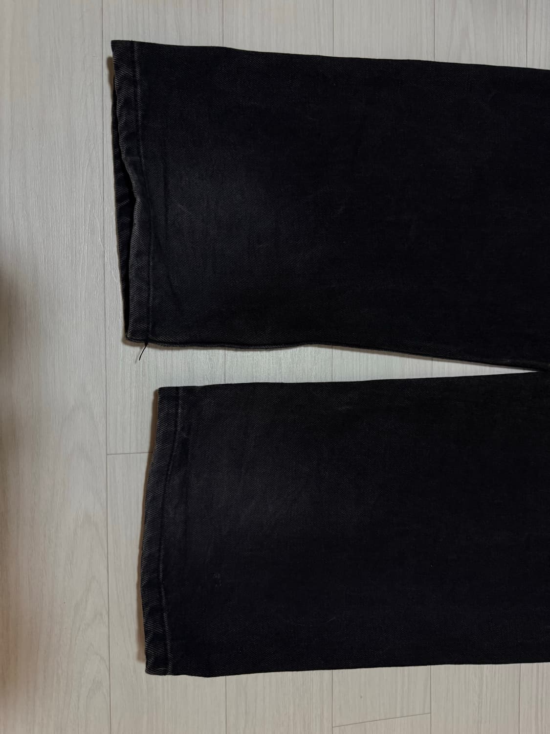 위캔더스 W DENIM WORK PANTS (BLACK) M 상품이미지7
