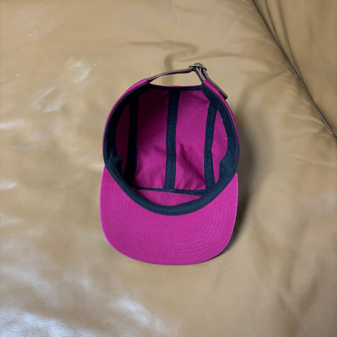 슈프림 캠프캡 모자 박스로고 24FW 크랜베리 상품이미지6