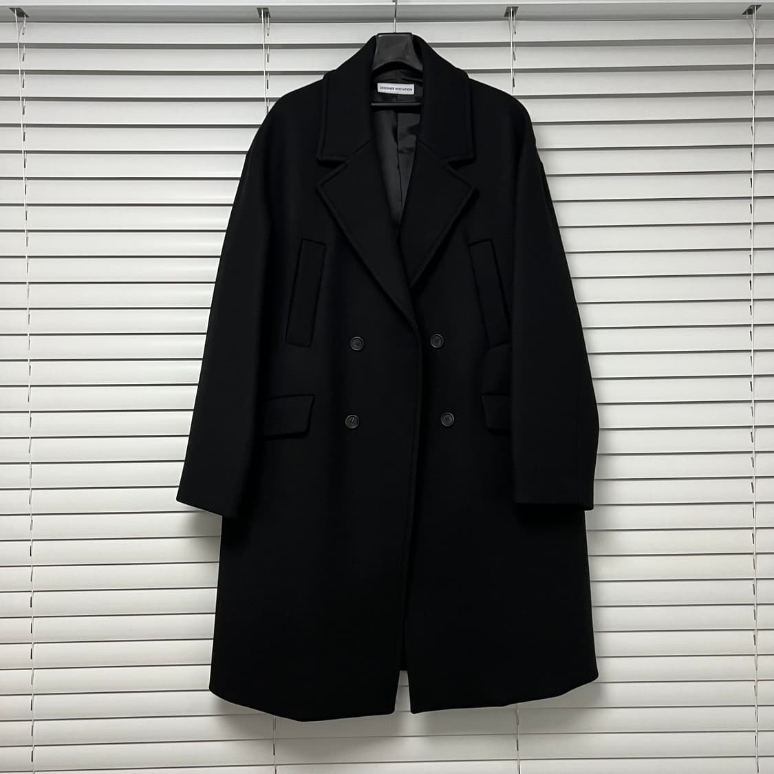 새상품 DESIGNER INVITATION by 무신사 오버코트 L 상품이미지1
