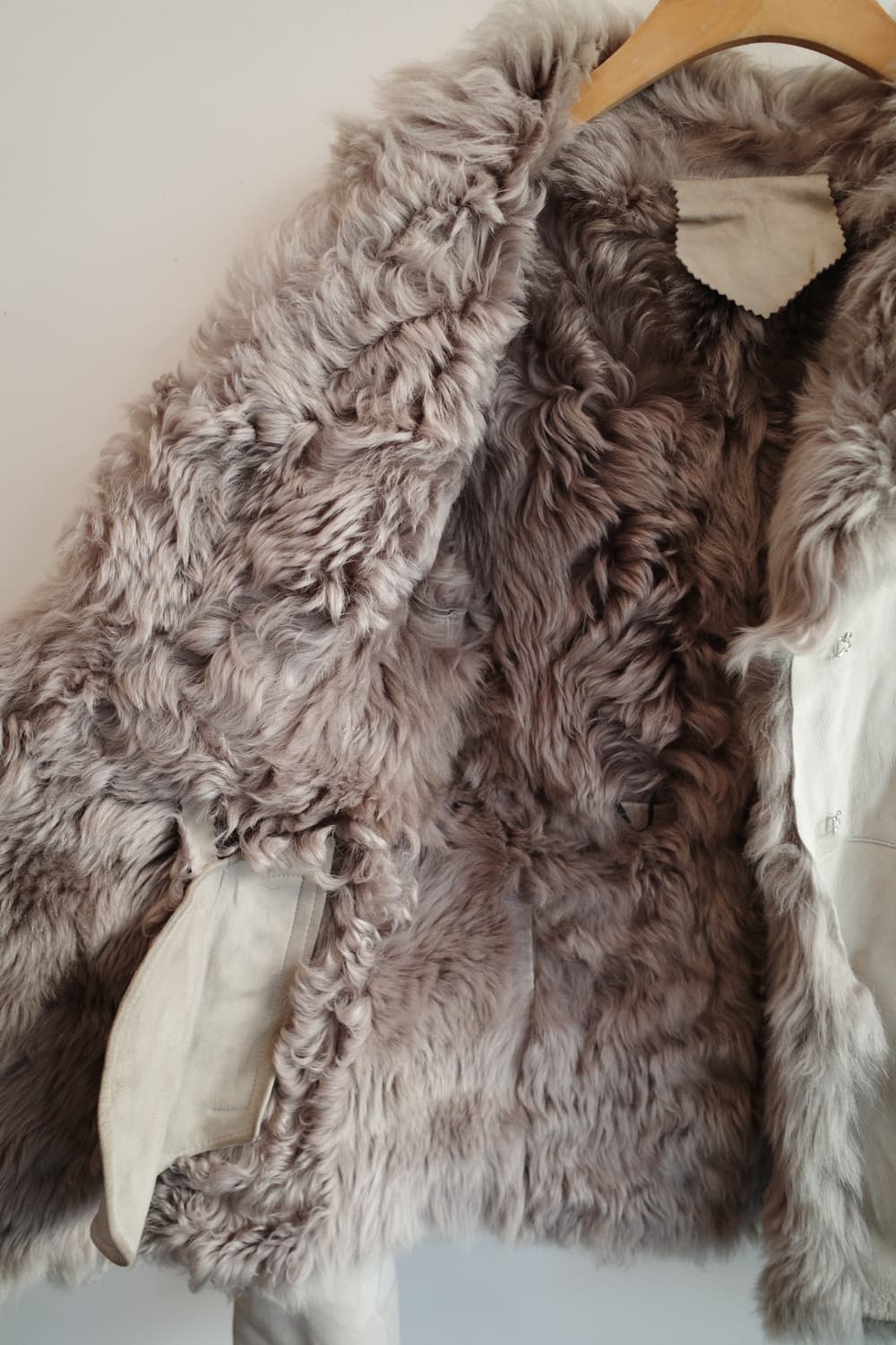 Japan brand 양가죽 퍼 자켓 상품이미지7