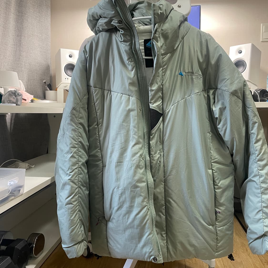 [M] 클라터뮤젠 로딘 프리마로프트 실버 퓨어 후디 자켓 상품이미지1