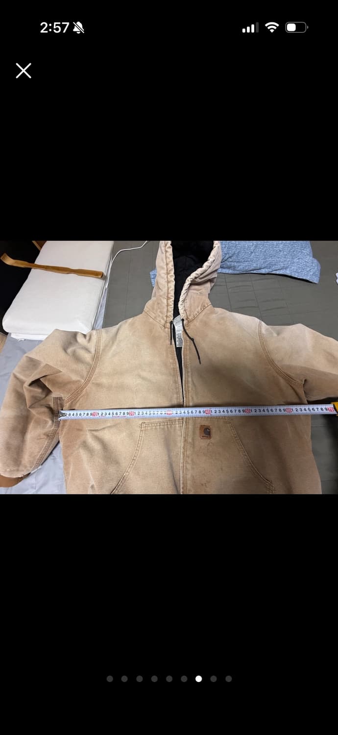 [XL] 칼하트 J130 BRN 액티브 자켓 (착샷O) 상품이미지7