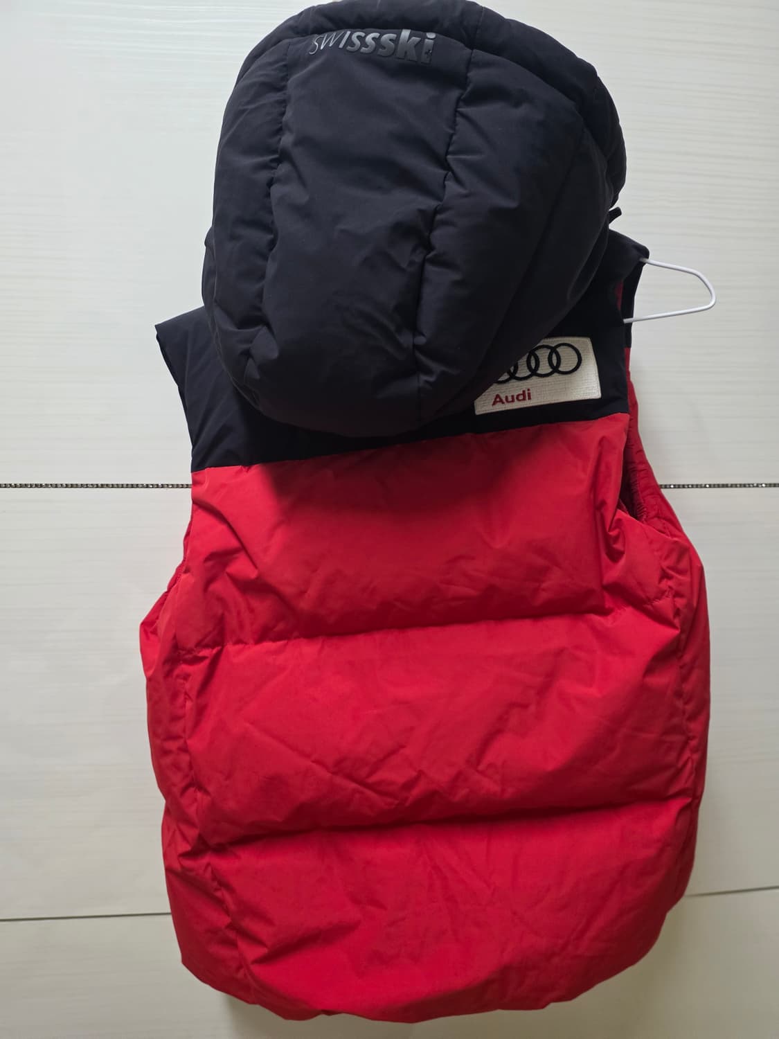 데상트패딩조끼 S 상품이미지5