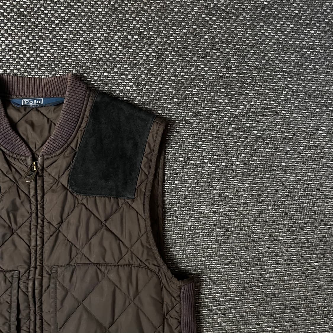 폴로랄프로렌 브라운 퀄팅 경량 조끼 L 상품이미지3