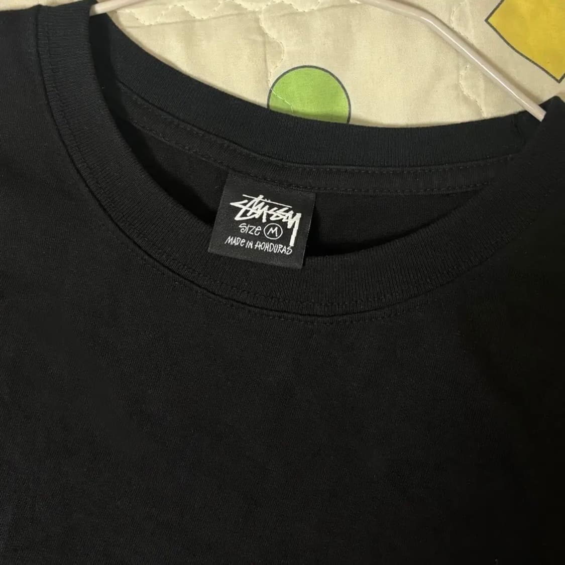 스투시 베이직 로고 반팔 블랙 M사이즈 상품이미지4