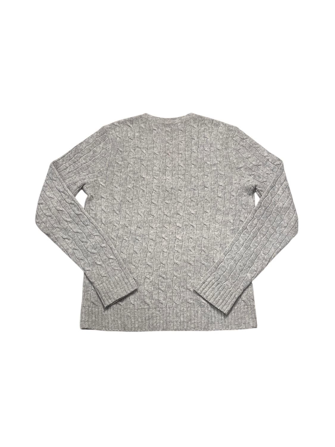 그레이 폴로 브이넥 니트 상품이미지6